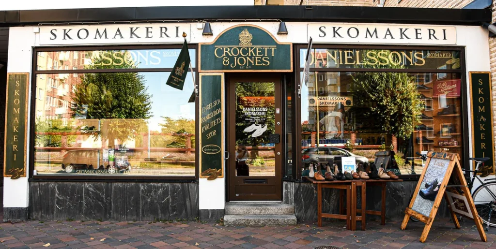 Skomakare malmö - Danielssons Skomakeri utsida butik